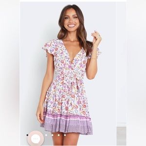 Ivy petal and pup dress